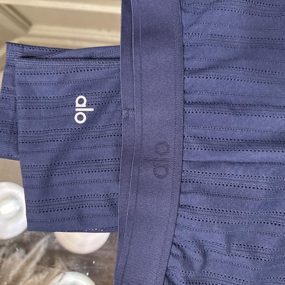 Alo yoga euphoria high waist leggings, navy blue, small - Picture 9 of 11